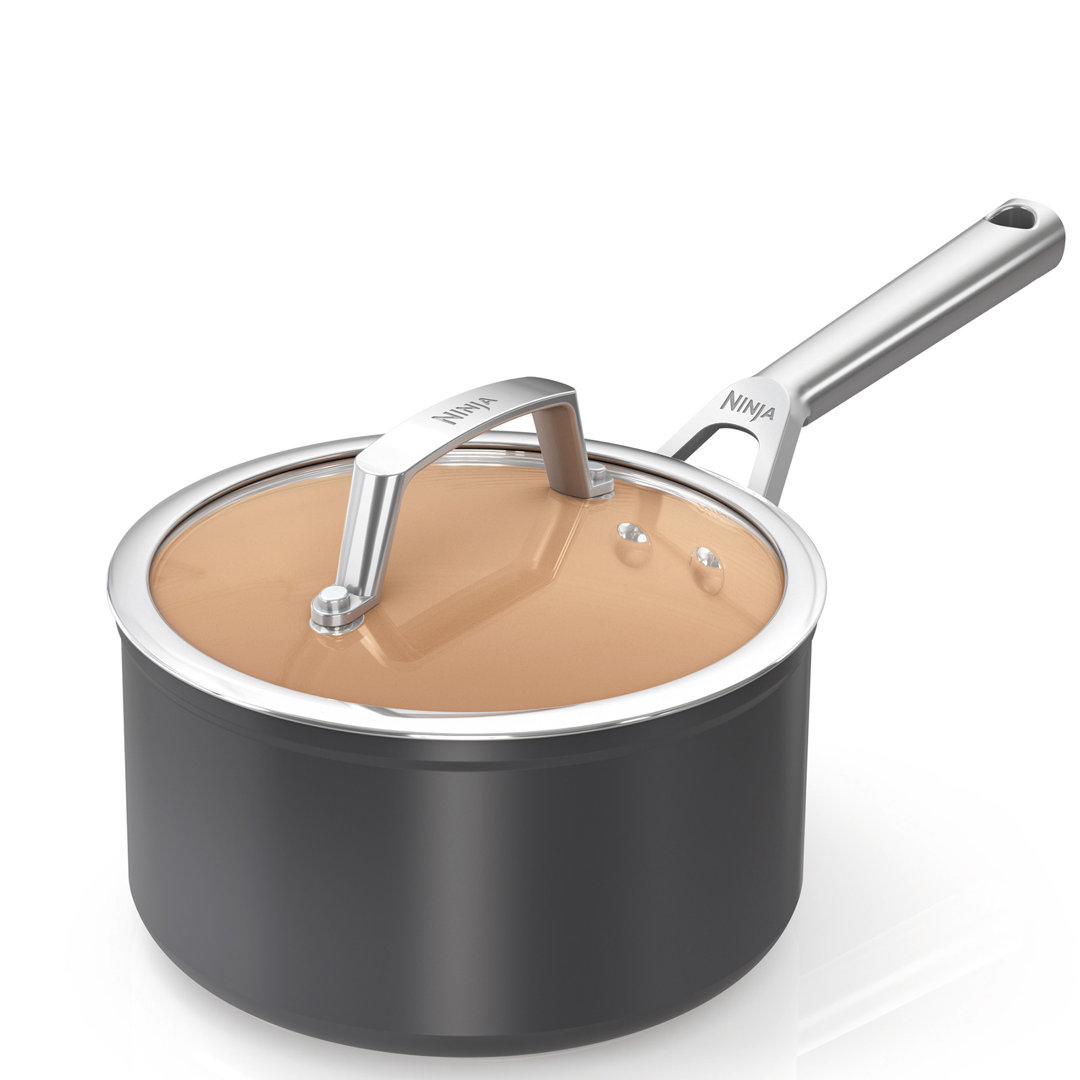 Ninja Extended Life Ceramic Saucepan Grey 20cm